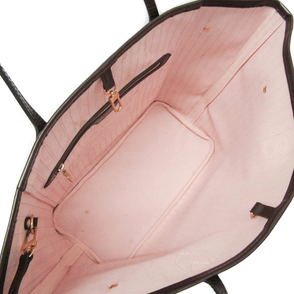 LOUIS VUITTON Brown Damier Neverfull MM Tote Bag - Picture 3 of 16